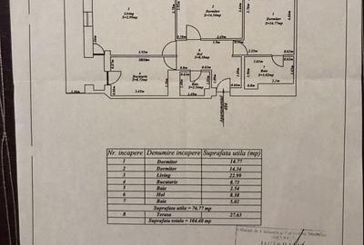 Apartament 3 camere, cu 2 bai. Asmita Garden - 19