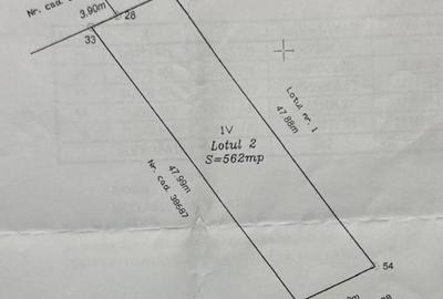Teren intravilan - Plaiul Vulcanesti 562 mp - 2