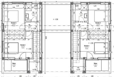 Sanandrei, Duplex pe Etaj, Proiect Modern, Desp prin camera Tehnica. - 16