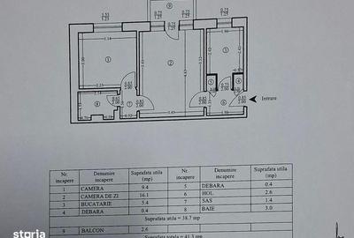 Apartament cu 2 camere în Mircea cel Bătrân