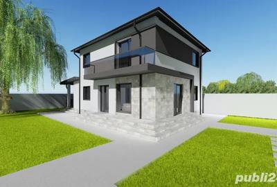 Casa la rosu in spate la Metro - 1