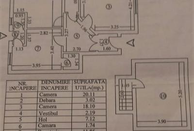 Apartament cu 3 camere decomandat în Chitila - 15