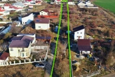 Teren de 2500 mp, în Bolintin-Deal