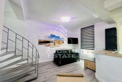 Apartament cu doua camere , scara interioara , zona Dorobantilor