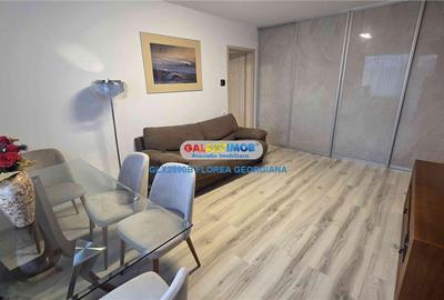Apartament cu 2 camere semidecomandat, mobilat în Băneasa