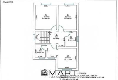 Casa individuala 120 mp cartier nou Sura Mica - 7