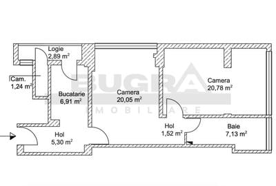 Apartament de 2 camere in Piata Mihai Viteazul,63mp, finisat modern - 8