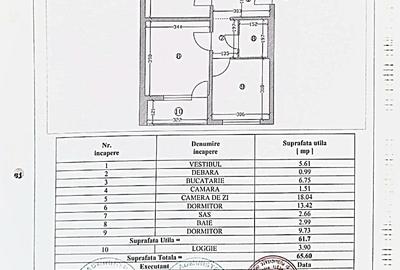 Apartament cu 3 camere decomandat în Ozana - 9