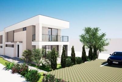 Case noi, cuplate, P+E, 130 mp utili/casa mp , curte, gradina, Europa - 1