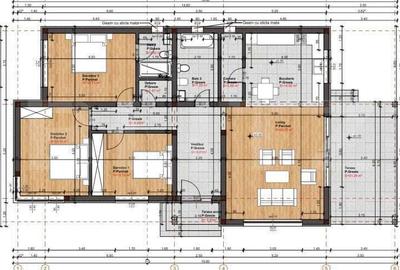 Casa 3 dormitoare, 120 mp utili, 500 mp teren - zona Unirea - 9