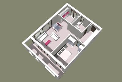 2 camere decomandat in vila, etaj 1 - 19