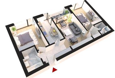 Apartament cu 3 camere decomandat în Rahova - 5