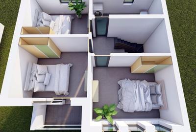 Casă cu 4 camere în Valea Lupului - 1