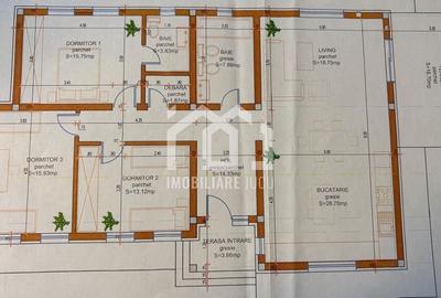Casa individuala 4 camere, La Cheie, 120mp, Teren 900mp, Jucu de Sus - 2