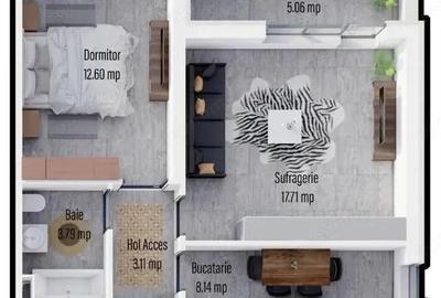 Ap. 2 cam. martie 2026 zona Militari Residence - 3