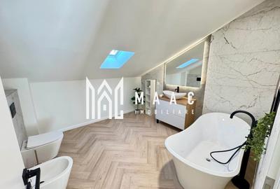 Penthouse cu 5 camere semidecomandat, mobilat în Cristian - 8