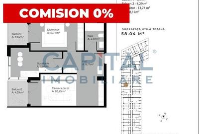 Apartament cu 2 camere in cartierul Sopor - 2