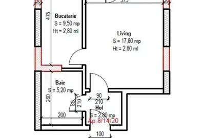 Garsonieră decomandată în Theodor Pallady - 2