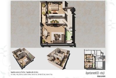 ULTIMILE 3 unitati disponibile ! Apartament 2 camere 66.3 m2 Kamsas - 9