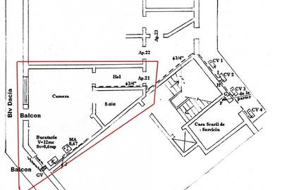 Garsonieră nedecomandată în Dacia - 12
