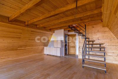 Cabana finisata A-Frame de vanzare | 1.537 mp teren | Muntele Rece I Finisel - 2