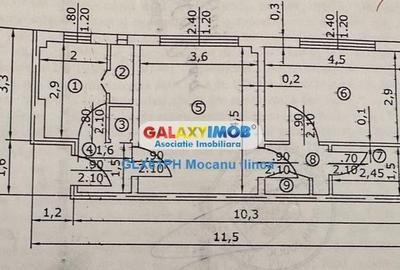 Vanzare apartament 2 camere, cf 1 semidecomandat, Republicii, Ploiesti Vanzare apartament 2 camere, cf 1 semidecomandat, Republicii, Ploiesti - 6