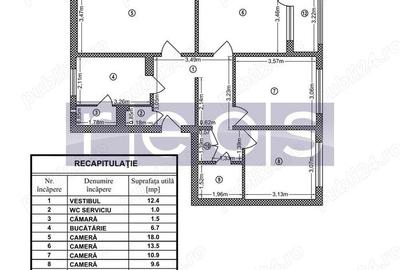 De vanzare apartament decomandat 4 camere zona Apsului - Militari - 15