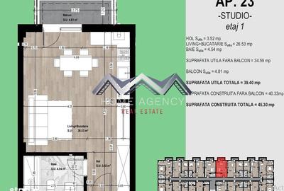 Garsonieră în Central - 3