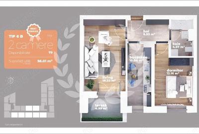 Apartament 2 camere | Decomandat | Pre? Promo?ional - 4