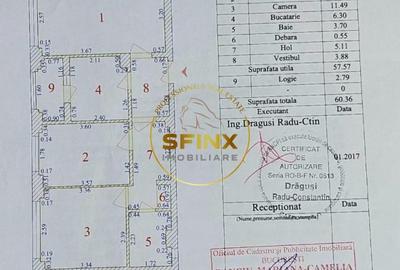 Apartament 3 camere 60 mp decomandat etaj 1 Pantelimon - 10