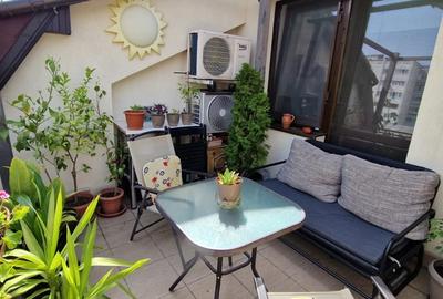 INCHIRIEZ 3 CAMERE bloc nou centrala utilat mobilat cu terasa 10m bloc - 2