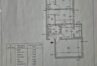 Apartament cu 3 camere decomandat în Central - 8
