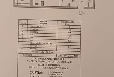 Apartament cu 2 camere în Frații Golești - 5