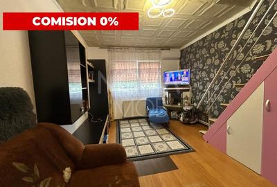 Apartament tip mansarda, 3 camere, mobilat si utilat