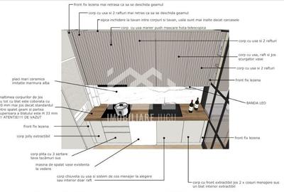 Apartament cu 2 camere semidecomandat, mobilat în Sânnicoară - 22