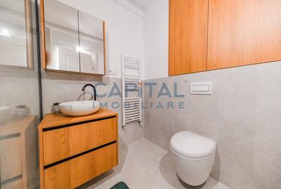 Apartament cu 2 camere semidecomandat, mobilat în Florești - 12