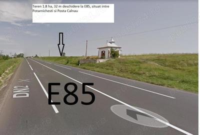 Teren de 18000 mp, în Poșta Câlnău