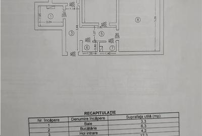Apartament cu 2 camere decomandat în Podu Roș - 2