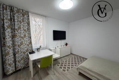 Garsonieră nedecomandată, mobilată în Primăverii - 2