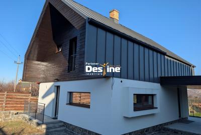 Casa design Nordic D+P+1+POD stil Scandinav 160 mpU si 800 mp teren Rond Bucium - 18