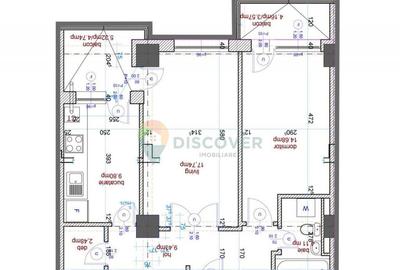 Bloc nou, 2023, apartament 2 camere 67mp utili, mobilat si u - 4