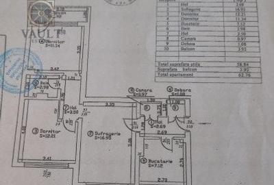 APARTAMENT 3 CAMERE - OBOR - BISERICA SF. DUMITRU - 11