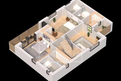 Vila 4 camere | Garaj, Pompe caldura, Panouri fotovoltaice, etc - 2