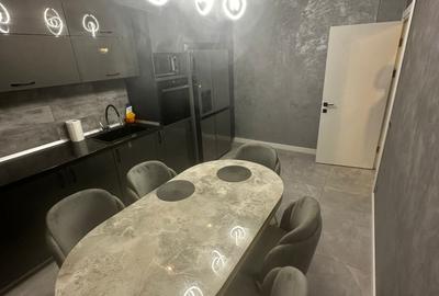 Vila mobilata si utilata - 4 camere - 4 bai  - incalzire in pardoseala - 8