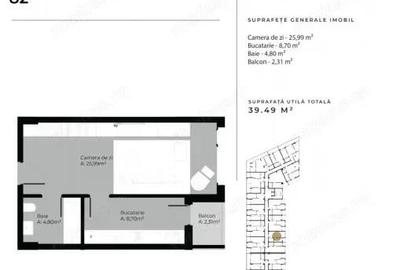 Apartament 1 camera in Gheorgheni - 1