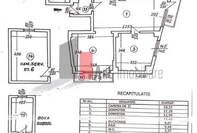 Vasile Lascar apartament 4 camere cu centrala Vasile Lascar apartament 4 camere cu centrala - 8