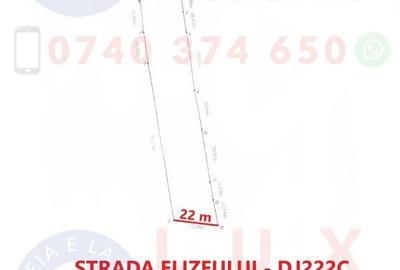Teren de 2500 mp, în Peco