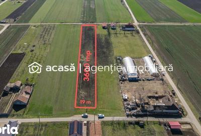Teren de 3600 mp, în Central