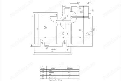 Apartament cu 2 camere decomandat în Central - 1