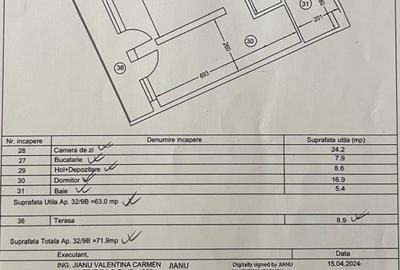 Apartament cu 2 camere, mobilat în Dacia - 11